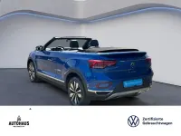 Gebraucht VW T-Roc Cabriolet Goal 116 PS (85 kW) 2025 Blau Cabrio