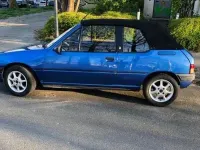 Gebraucht Peugeot 205 60 PS (44 kW) 1993 Blau Cabrio
