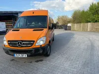 Gebraucht Mercedes Sprinter 163 PS (119 kW) 2012 Orange