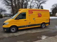 Używany VW e-Crafter 100 kW (136 KM) 2020 Żółty Van