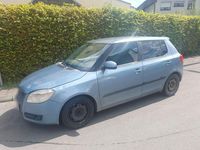 Gebraucht Skoda Fabia 69 PS (50 kW) 2007 Blau Kleinwagen