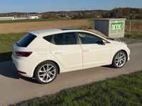 Usata Seat Leon FR 150 CV (110 kW) 2013 Bianco Berlina