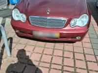 Gebraucht Mercedes C180 143 PS (105 kW) 2003 Rot Limousine