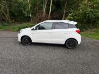 Gebraucht Mitsubishi Space Star 80 PS (58 kW) 2016 Weiß Kleinwagen