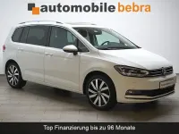 Gebraucht VW Touran Highline 150 PS (110 kW) 2020 Pure white Van / Kleinbus