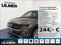 Gebraucht VW T-Cross Style 110 PS (80 kW) 2021 Grau SUV