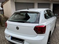 Gebraucht VW Polo Highline 95 PS (69 kW) 2019 Weiß Kleinwagen