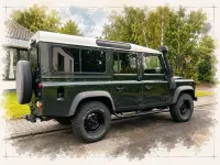 Gebraucht Land Rover Defender 122 PS (89 kW) 2004 Grün SUV