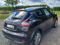 Gebraucht Nissan Juke Acenta 110 PS (80 kW) 2015 Violett SUV