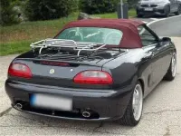 Käytetty MG F 120 HP (88 kW) 1998 Musta Avoauto