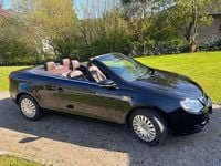 Brugt VW Eos Edition 140 HK (102 kW) 2009 Sort Cabriolet