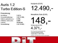 Gebraucht Toyota Auris Edition-S 116 PS (85 kW) 2017 Blue (metallic) Limousine