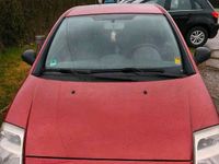 Gebraucht Citroën C2 60 PS (44 kW) 2004 Rot Kleinwagen
