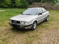 Käytetty Audi 80 116 HP (85 kW) 1994 Hopea Sedan
