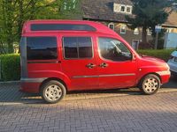 Gebraucht Fiat Doblò Dynamic 105 PS (77 kW) 2005 Rot Van / Kleinbus