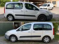 Gebraucht Peugeot Partner 90 PS (66 kW) 2009 Blau Van / Kleinbus