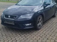 Używany Seat Leon FR 150 KM (110 kW) 2017 Czarny Sedan/Limuzyna