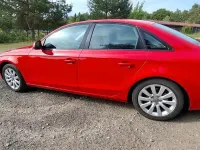 Używany Audi A4 160 KM (117 kW) 2008 Czerwony Sedan/Limuzyna