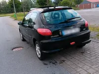 Gebraucht Peugeot 206 65 PS (47 kW) 2004 Schwarz Kleinwagen