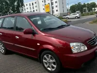 Gebraucht Kia Carens 140 PS (102 kW) 2004 Rot Van / Kleinbus