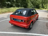 Gebraucht VW Golf Cabriolet 111 PS (81 kW) 1990 Rot Cabrio
