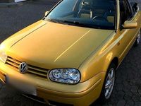 Gebraucht VW Golf Cabriolet Conceptline 110 PS (80 kW) 1998 Gold Cabrio