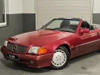 Gebraucht Mercedes SL500 326 PS (239 kW) 1990 Rot Cabrio