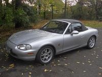 Usata Mazda MX5 190 CV (139 kW) 1999 Argento Cabrio