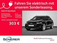 Gebraucht Audi A3 Sportback e-tron Ambiente 204 PS (150 kW) 2025 Mythosschwarz metallic (metallic) Kleinwagen