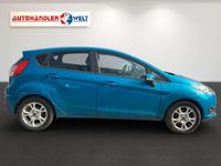 Gebraucht Ford Fiesta SYNC Edition 101 PS (74 kW) 2014 Blau Kleinwagen