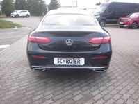 Gebraucht Mercedes E200 Avantgarde 184 PS (135 kW) 2017 Obsidian black  metallic pain Coupé