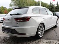 gebraucht Seat Leon ST 2.0 TDI DSG FR KLIMA LED NAVI ALU