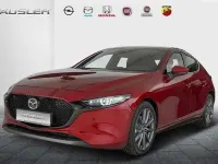 Nowe Mazda 3 Exclusive-Line 140 KM (102 kW) 2025 Czerwony Sedan/Limuzyna