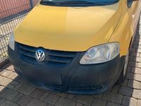 Gebraucht VW Fox 54 PS (39 kW) 2009 Gelb Kleinwagen