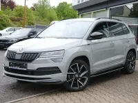 Gebraucht Skoda Karoq SportLine 190 PS (139 kW) 2021 Steelgrau SUV