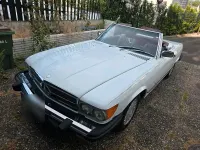 Gebraucht Mercedes 560 231 PS (169 kW) 1988 Weiß Cabrio