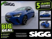 Gebraucht Opel Corsa Elegance 101 PS (74 kW) 2023 Perl blau/voltaik blau Kleinwagen