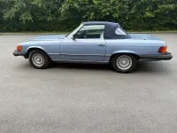 Gebraucht Mercedes SL380 204 PS (150 kW) 1985 Blau Cabrio