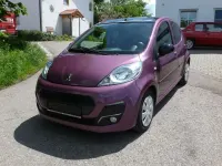 Gebraucht Peugeot 107 Active 68 PS (50 kW) 2014 Violett metallic Kleinwagen