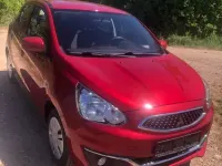 Gebraucht Mitsubishi Space Star Diamant Edition 71 PS (52 kW) 2016 Rot Kleinwagen