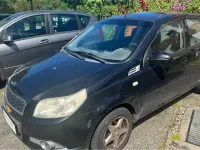 Gebraucht Chevrolet Aveo 2009 Schwarz Kleinwagen