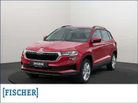 Gebraucht Skoda Karoq Selection 150 PS (110 kW) 2024 Cervena velvet/velvet red SUV