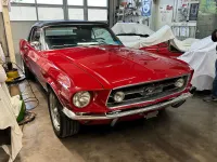 Gebraucht Ford Mustang GT 290 PS (213 kW) 1997 Rot Cabrio
