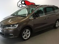 Gebraucht VW Sharan Match 140 PS (102 kW) 2012 Toffee/graciosabraun Van / Kleinbus