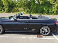 Gebraucht Mercedes C200 AMG line 184 PS (135 kW) 2019 Schwarz Cabrio