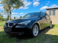 Gebraucht BMW 520 Advantage 177 PS (130 kW) 2008 Schwarz Kombi
