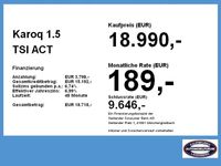 Gebraucht Skoda Karoq Style 150 PS (110 kW) 2018 Steelgrau SUV