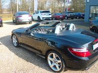 Gebraucht Mercedes SLK200 AMG line 184 PS (135 kW) 2015 Schwarz Cabrio
