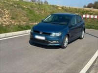 Gebraucht VW Polo LOUNGE 90 PS (66 kW) 2016 Blau Kleinwagen