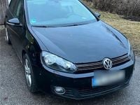 Gebraucht VW Golf VI 122 PS (89 kW) 2010 Schwarz Kleinwagen